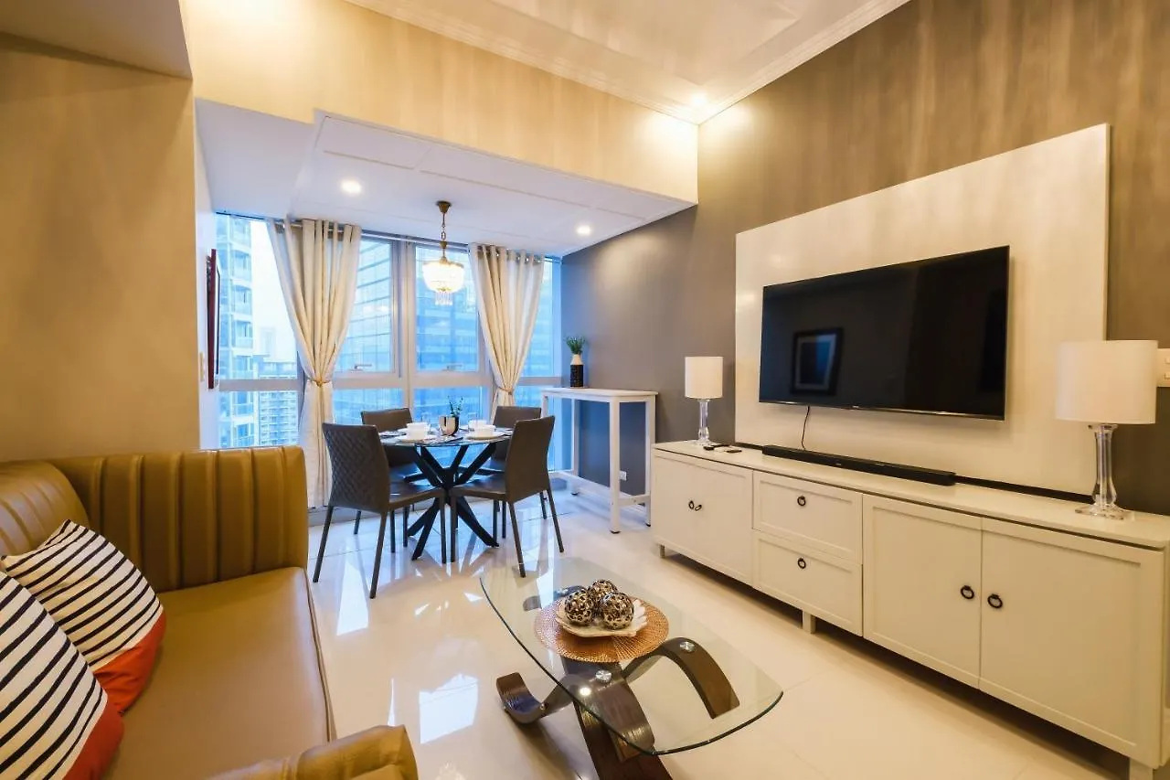 Spacious 2Br Apartment In Bgc With Workspace & Washer Manila Philippines