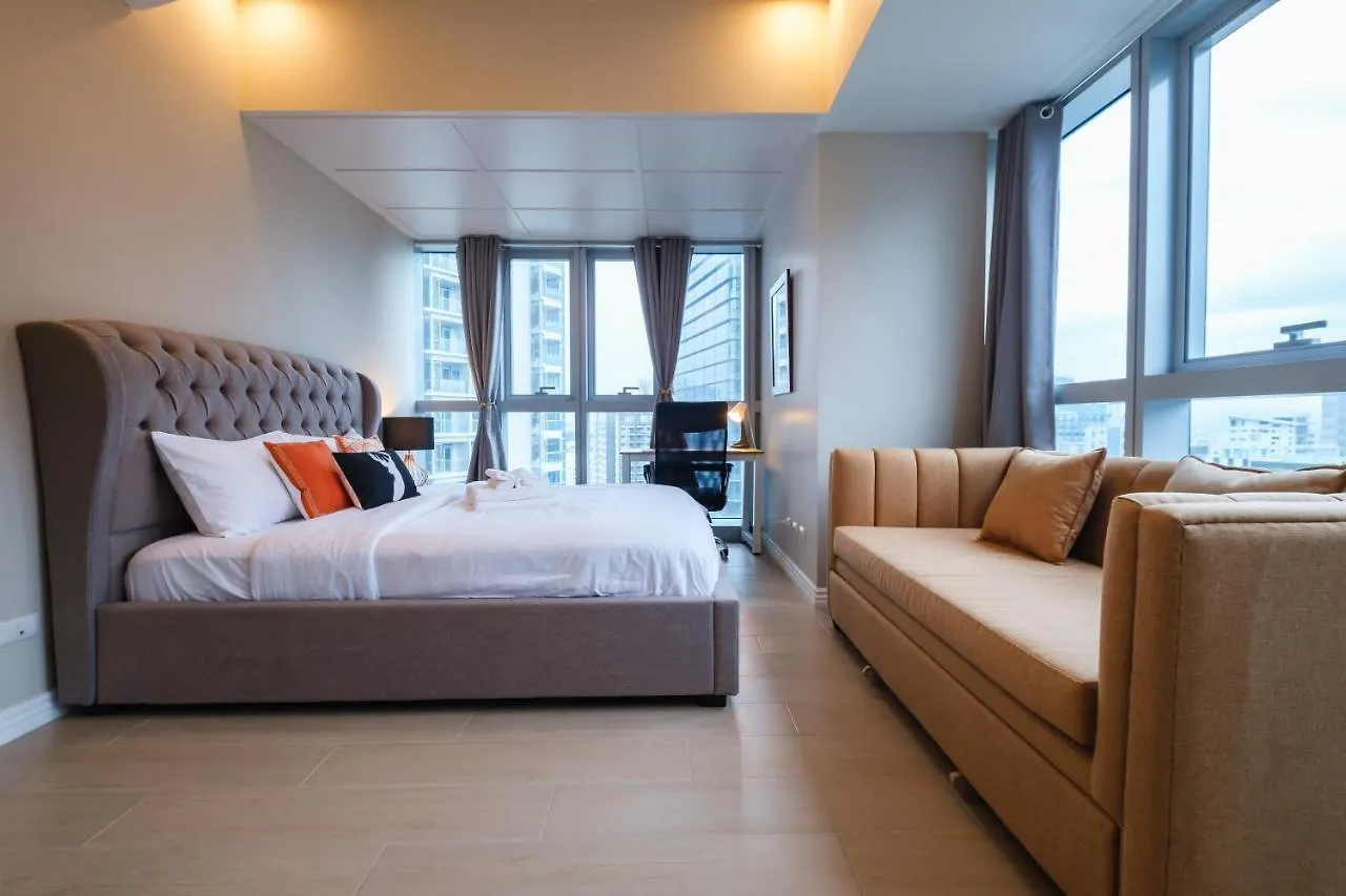 Spacious 2Br Apartment In Bgc With Workspace & Washer Manila Philippines